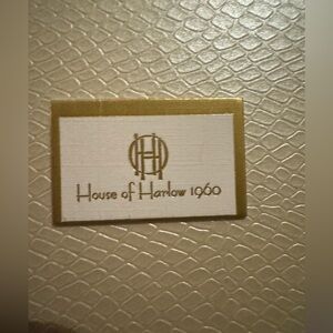 House of Harlow hoop earrings